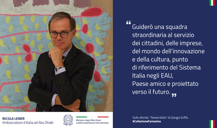 EMIRATI ARABI | Italiani nel mondo, il cagliaritano Nicola Lener Ambasciatore ad Abu Dhabi