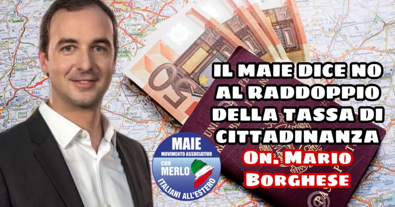 Italiani all’estero, il MAIE presenta emendamento contro il raddoppio della tassa di cittadinanza