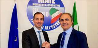 Ricardo Merlo, presidente MAIE, con il Sen. Mario Borghese