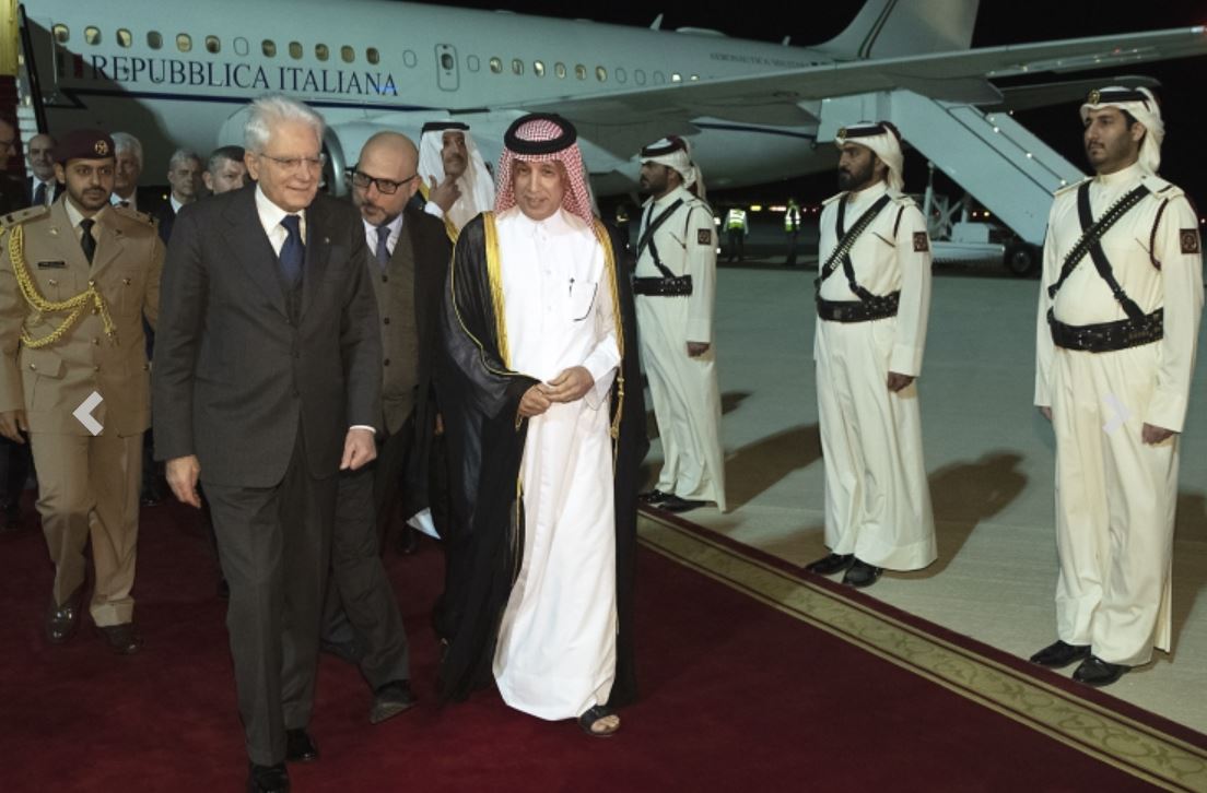 Il Presidente Mattarella inaugura la mostra “Tra Oriente e Occidente: Biblioteca Angelica a Doha”