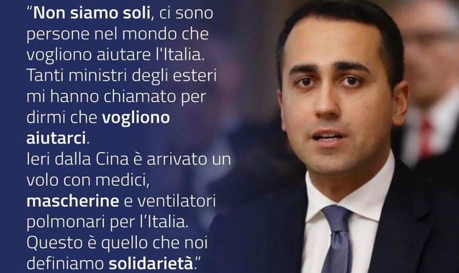 CORONAVIRUS | Di Maio: “La nostra rete consolare a disposizione degli italiani bloccati all’estero” [VIDEO]