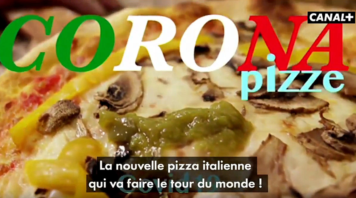 Ci mancava la “Pizza Corona”