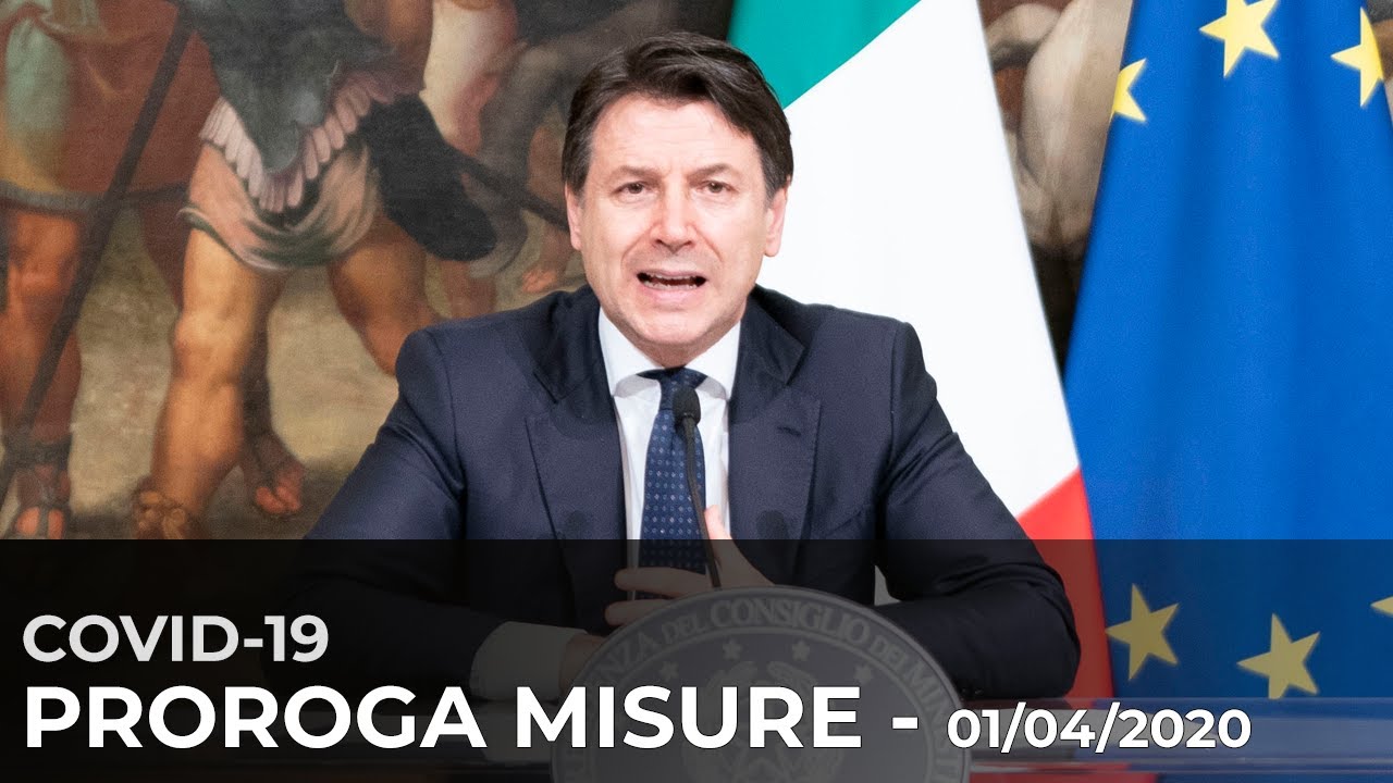 CORONAVIRUS | Misure prorogate fino al 13 aprile. Conte si commuove in tv [VIDEO]