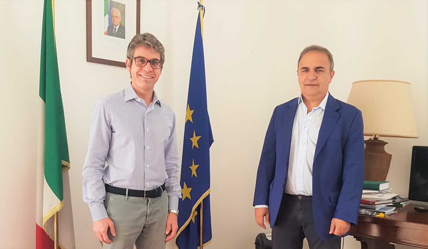 FARNESINA | Sottosegretario Merlo riceve il Consigliere Giacalone, prossimo numero due dell’Ambasciata d’Italia a Caracas