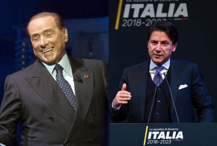 L’INDISCREZIONE | Berlusconi si smarca da Salvini e Meloni e crea un’intesa con Conte