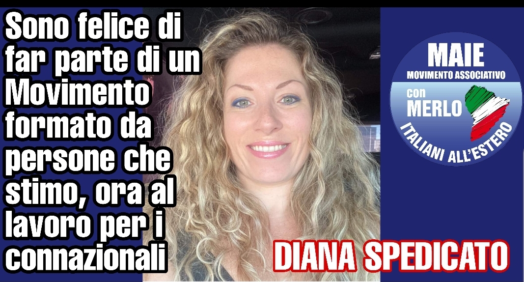 Italiani all’estero, Diana Spedicato Responsabile Diritti e Doveri MAIE Centro America