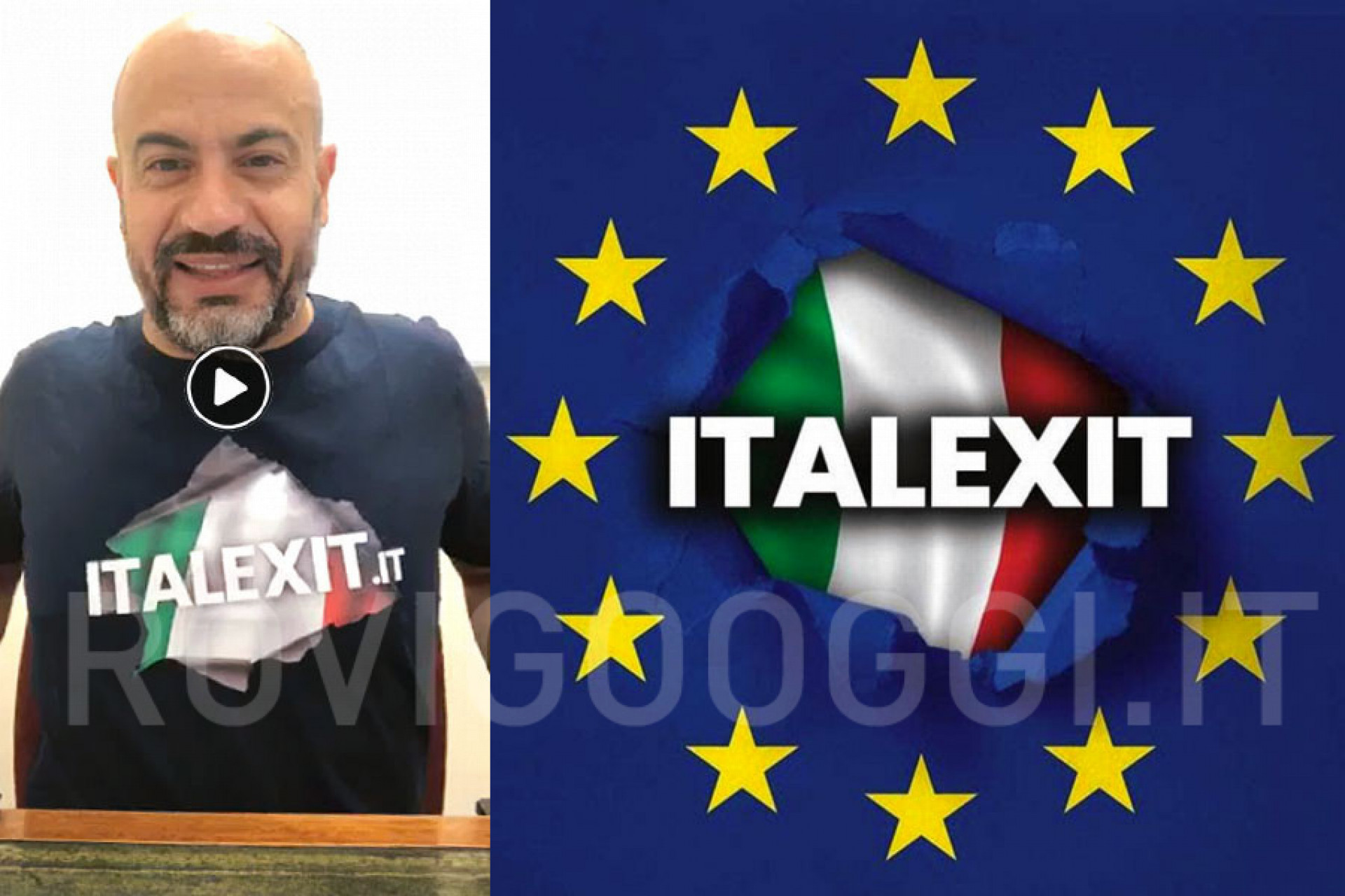 Paragone (No Europa per l’Italia): “Non è vero che gli imprenditori hanno paura dell’uscita dell’Italia dall’Euro”