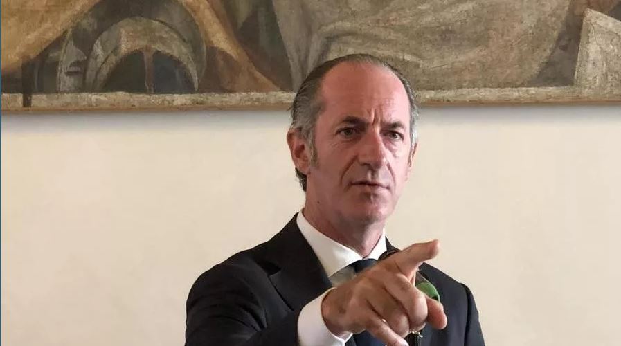 Luca Zaia, presidente Regione Veneto