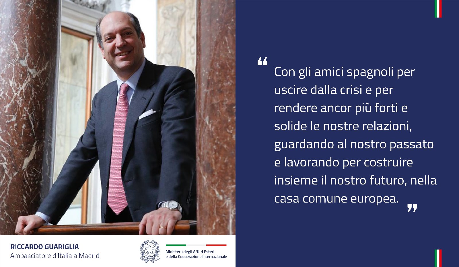 SPAGNA | Italiani all’estero, prima missione a Barcellona dell’Ambasciatore d’Italia Guariglia