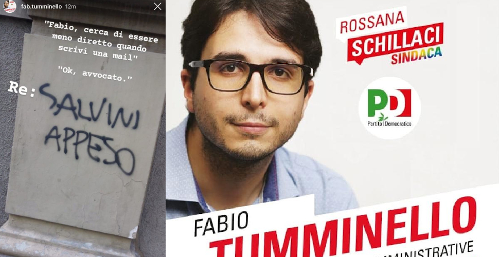 Candidato Pd su Instagram: “Salvini appeso”. Poi chiede scusa, ma è tardi