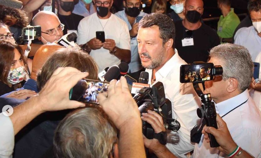 VIDEO | Salvini: “Con Conte e Lamorgese Italia barzelletta del mondo”