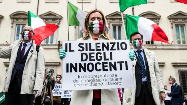 L’INTERVENTO | Emergenza Covid19, Giorgia Meloni: “Governo naviga a vista”