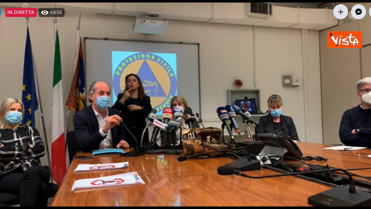 COVID | Zaia: “Veneto con più positivi? Non è vero, vi spiego perché” [VIDEO]