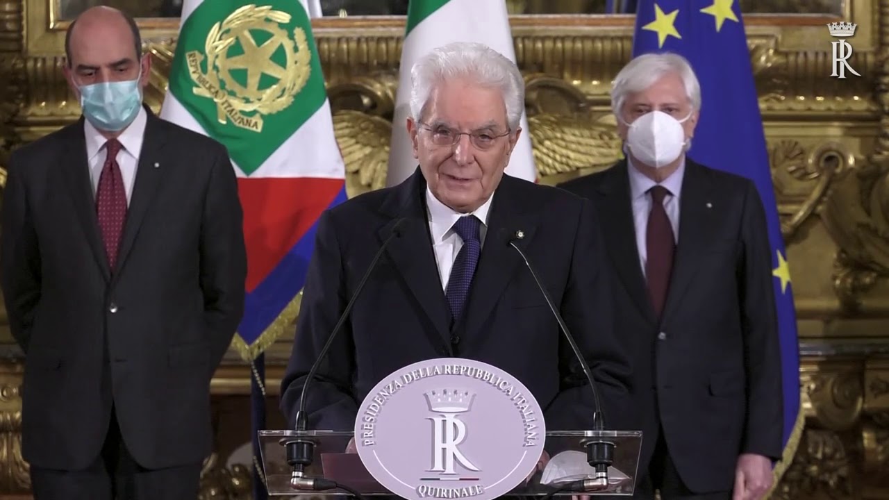 CRISI DI GOVERNO | Mattarella non vuole le elezioni: “Esecutivo di alto profilo”. E convoca Draghi al Colle [VIDEO]