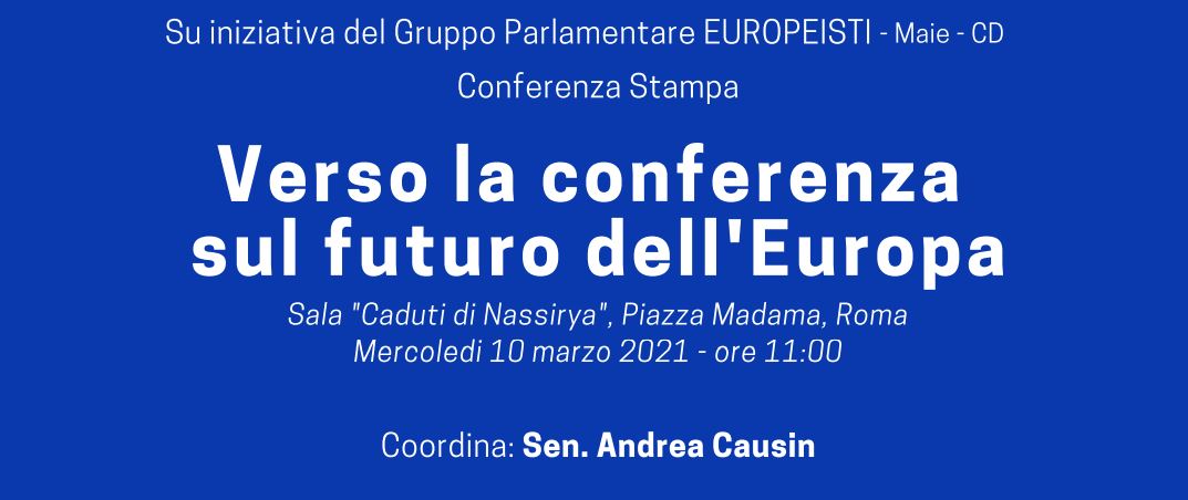 SENATO | Gruppo Europeisti-MAIE: mercoledì conferenza su futuro Ue con Di Maio