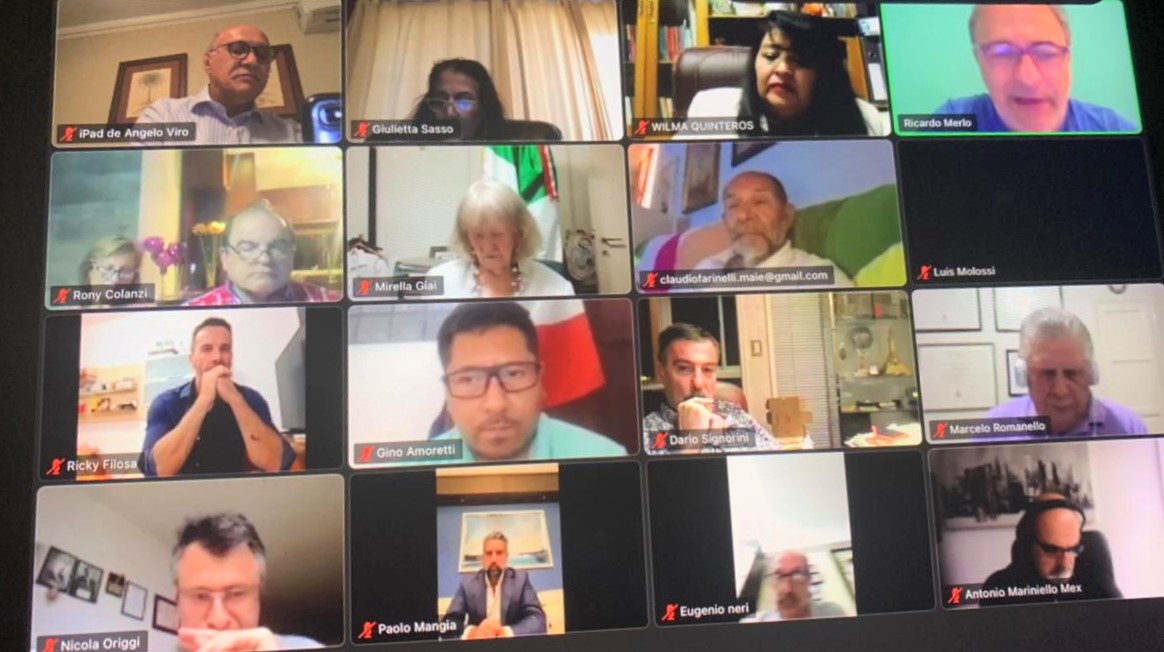 Video-conferenza MAIE Americhe, oltre 50 coordinatori presenti. Merlo: “Costruiamo il futuro insieme”