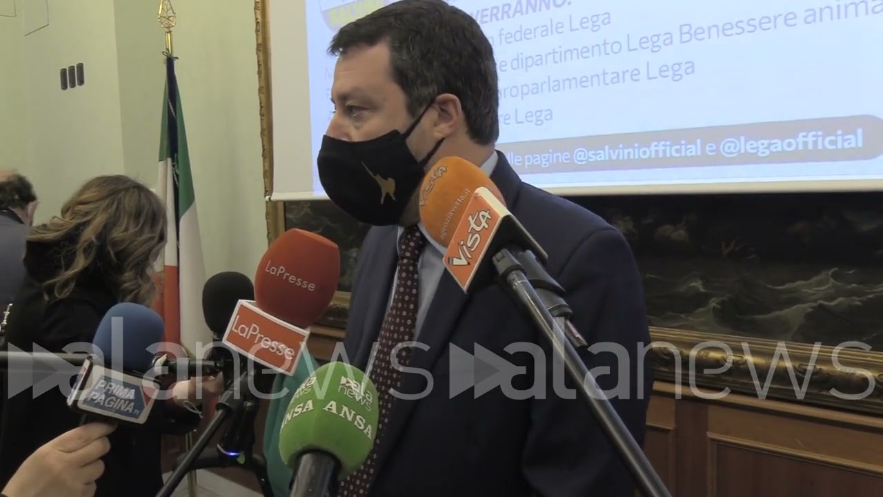 RIAPERTURE | Salvini: “Via il coprifuoco, ci vuole coraggio” [VIDEO]