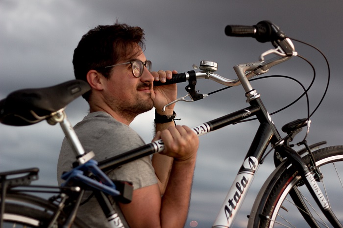Francesco Accardo, in bici per l’Europa per raccontare l’emigrazione sarda