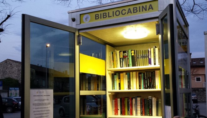 Bibliocabine, biblioteche nelle cabine telefoniche