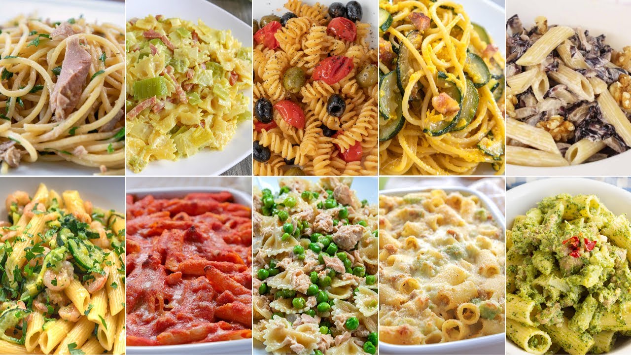 VIDEO | Pasta amore mio! 10 ricette per primi piatti facili e veloci