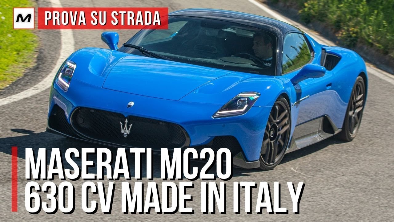 Maserati MC20 | La SUPERCAR italiana VELOCE e FACILE da guidare TUTTI I GIORNI [VIDEO]