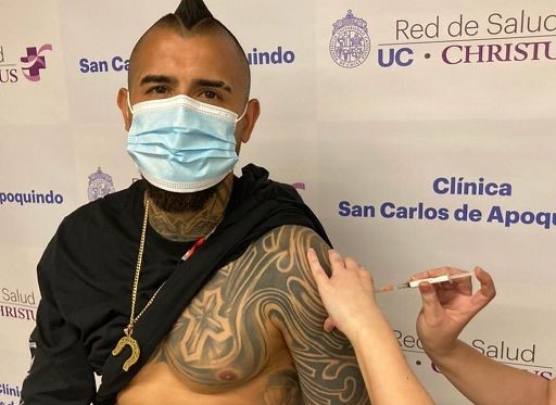 Arturo Vidal positivo al Covid dopo il vaccino