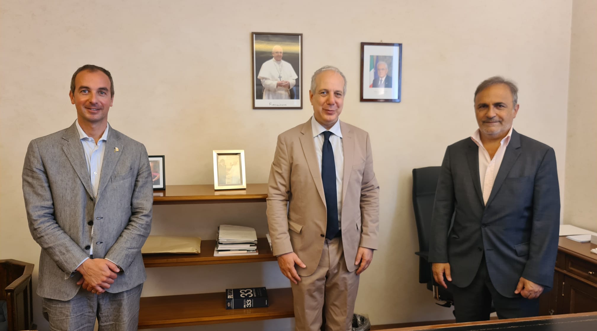 Italiani all’estero, Merlo e Borghese (MAIE) ricevono in Senato i Consoli Brook (Rosario) e Vaira (Mendoza)
