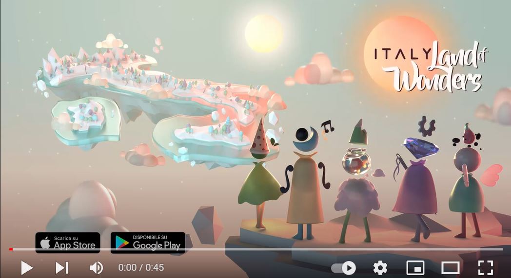 Oltre 100mila download per il videogioco della Farnesina ‘Italy. Land of Wonders’