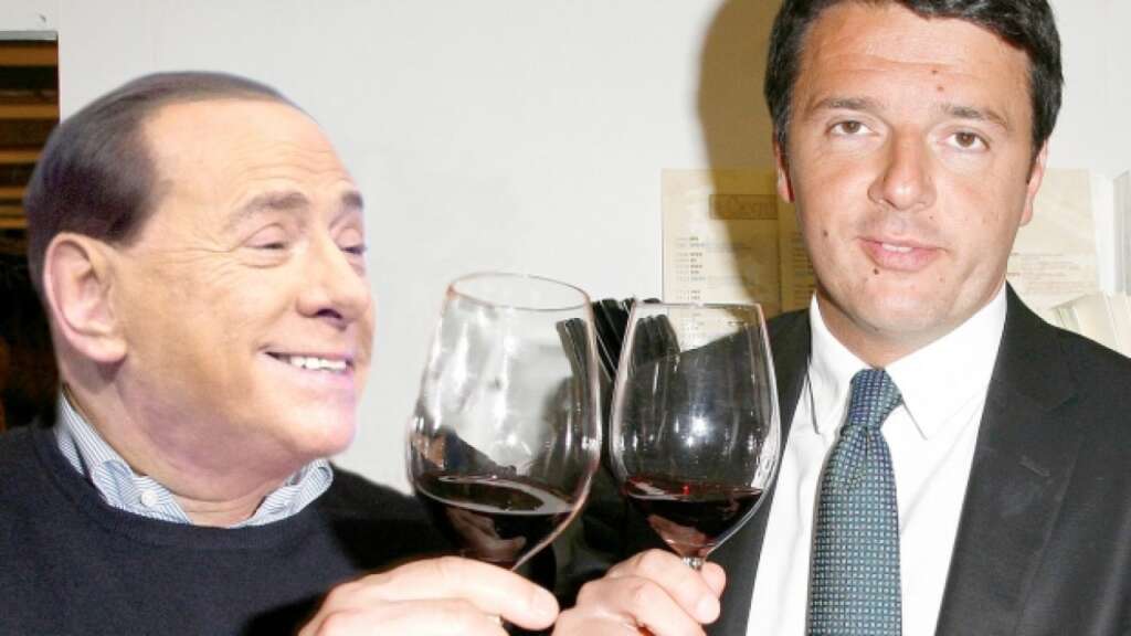 Silvio Berlusconi e Matteo Renzi
