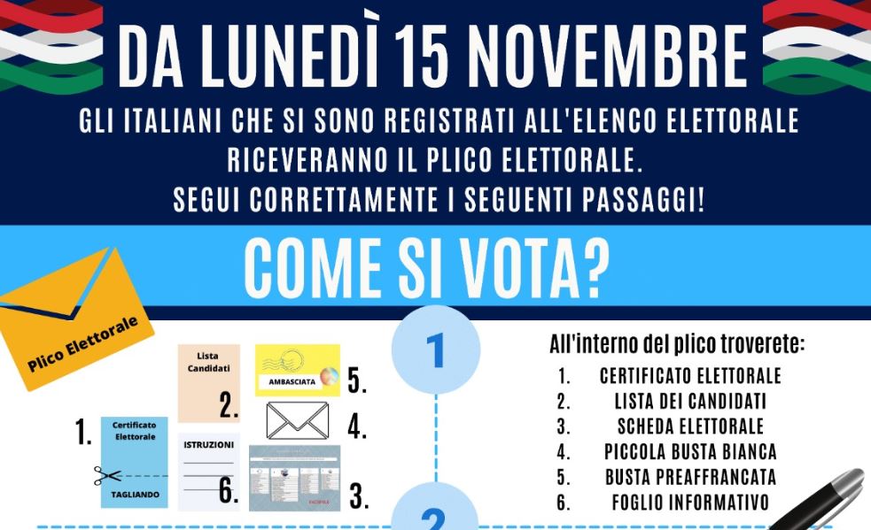 VIDEO | Elezioni Comites, Romagnoli (MdL): “Ci siamo, plichi in arrivo. Ecco come votare”