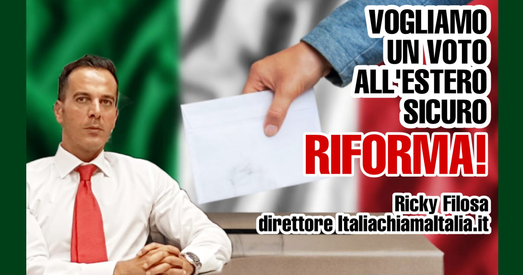 SE NON ORA, QUANDO? | La battaglia di ItaliaChiamaItalia: una vera riforma del voto all’estero