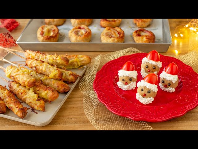 VIDEO | 3 antipasti di Natale facili e veloci