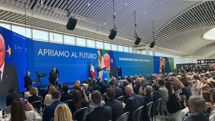 AEROPORTI | Fiumicino, inaugurata nuova area imbarco A: pronti a ospitare 6 milioni di passeggeri in più