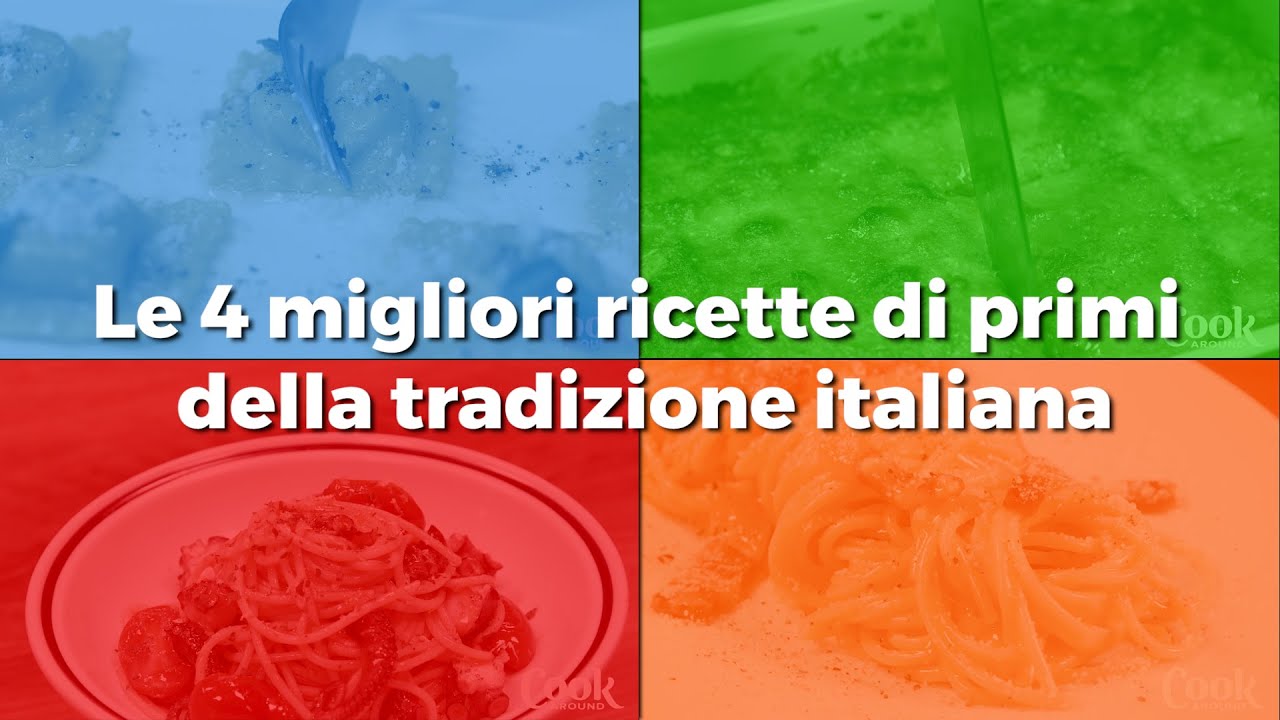 VIDEO | Le 4 migliori ricette di primi della tradizione italiana