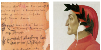Autografo Dante Alighieri