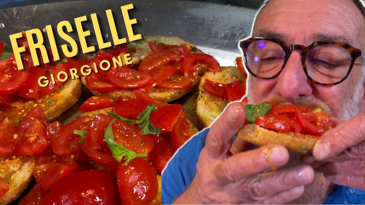 VIDEO | Friselle al pomodoro, ricettona!