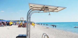 Spiaggia accessibile ai disabili