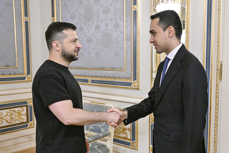 Zelensky riceve Di Maio