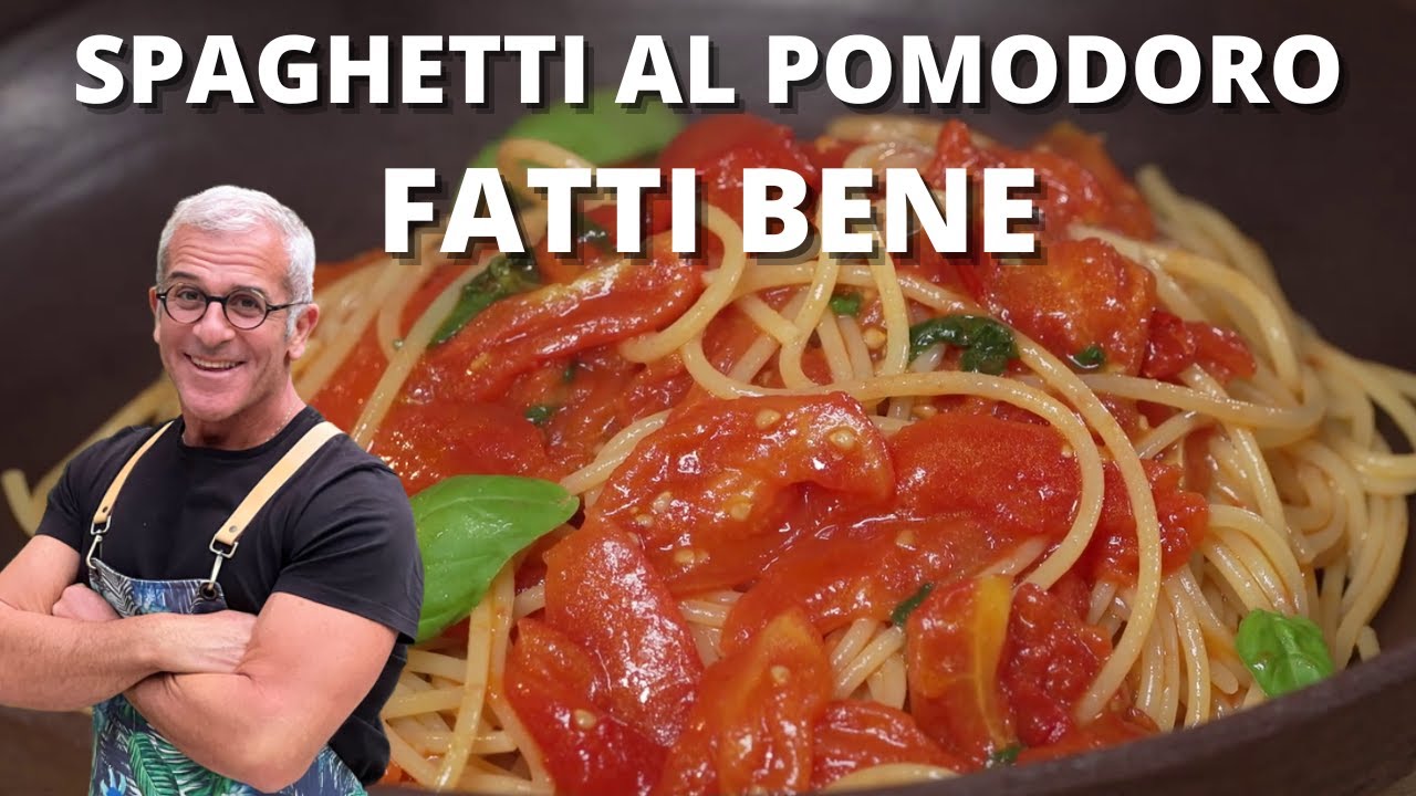 VIDEO | La ricetta per gli spaghetti al pomodoro fatti come si deve