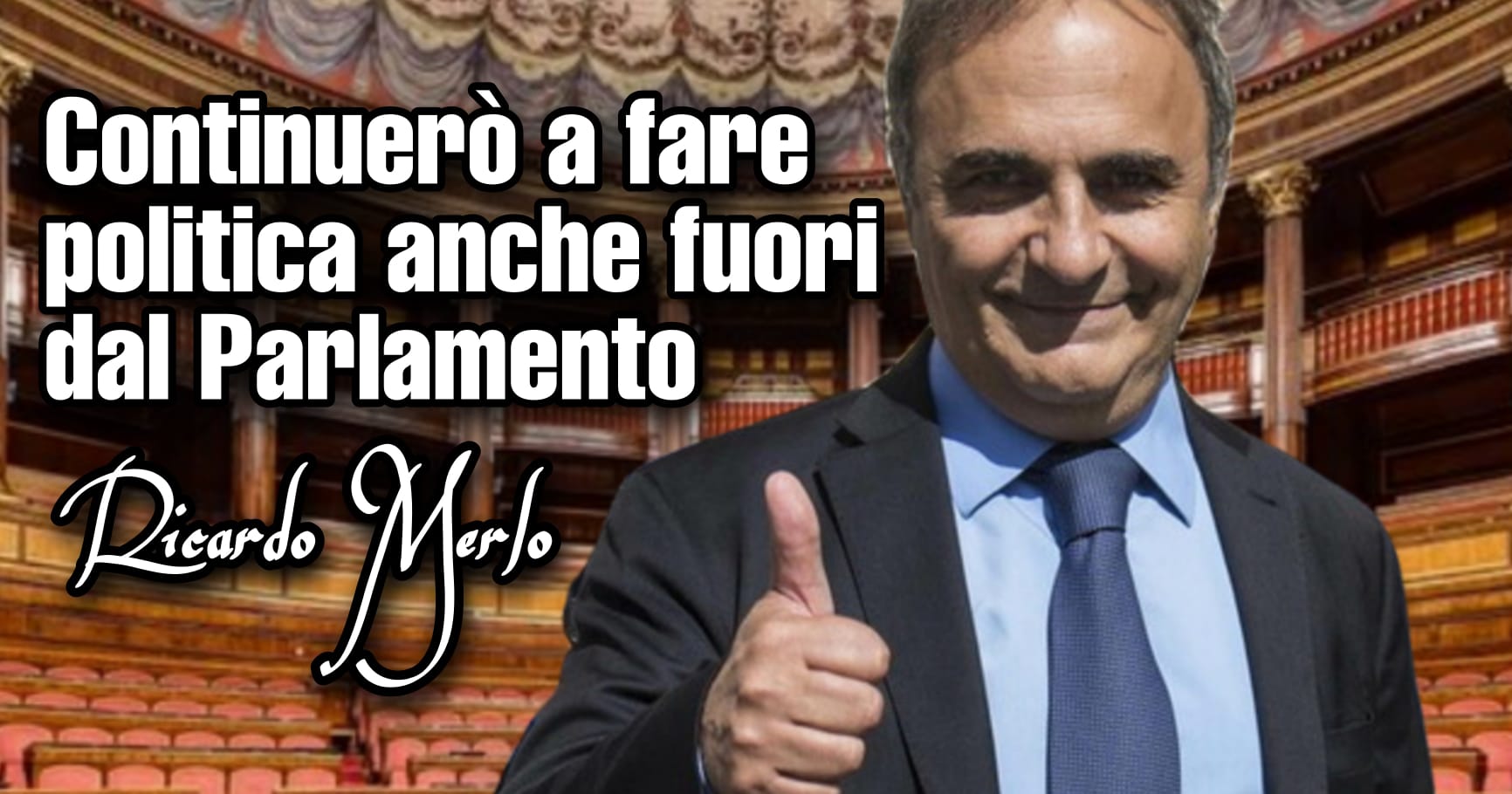 Ricardo Merlo, presidente MAIE