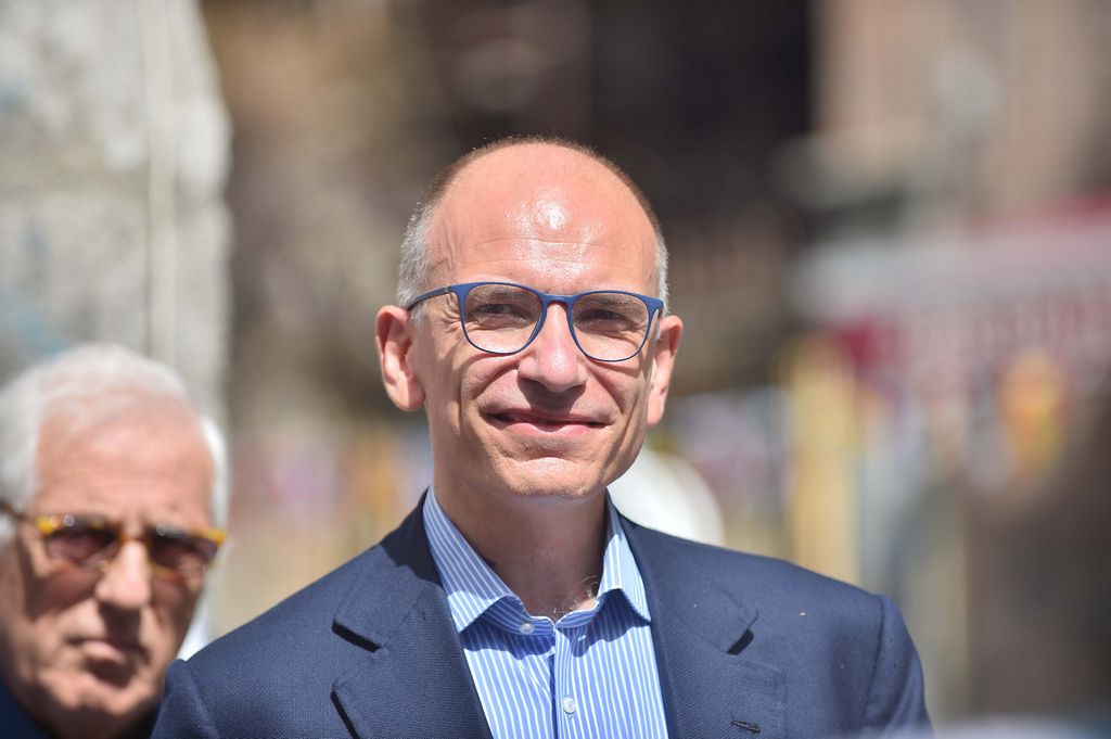 Enrico Letta. Foto IPP/Felice De Martino