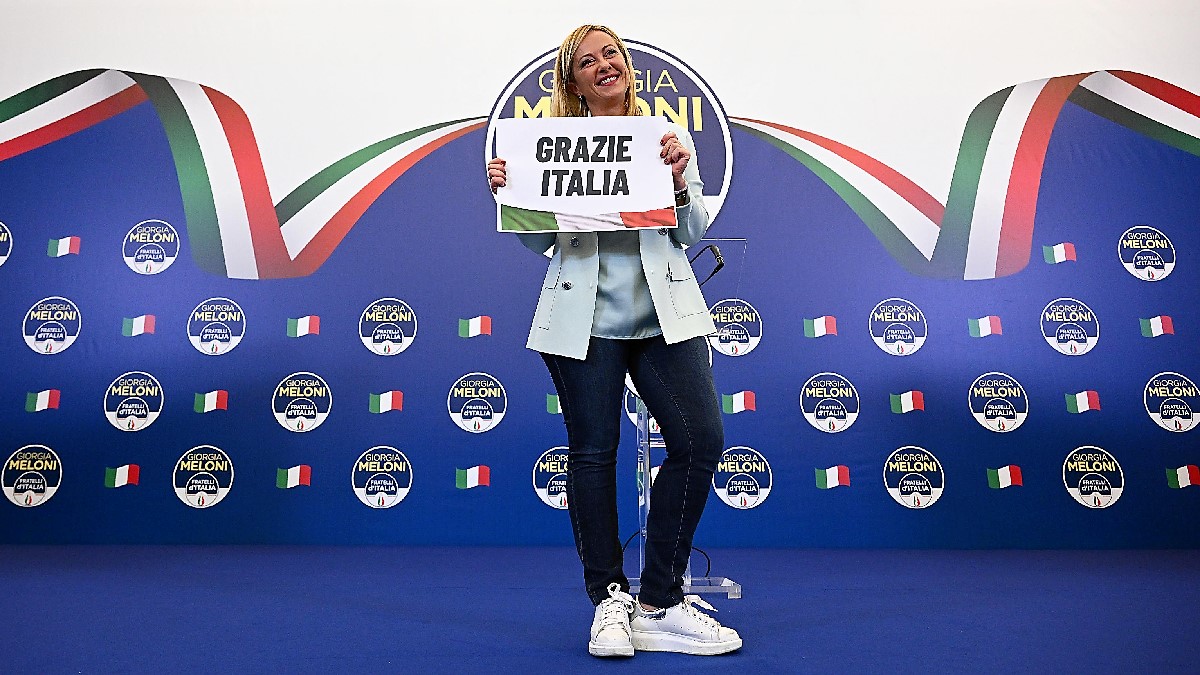 Giorgia Meloni, leader di Fratelli d'Italia