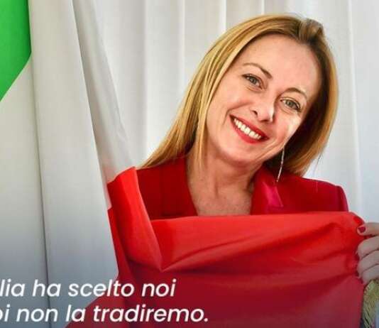 Giorgia Meloni, leader Fdi