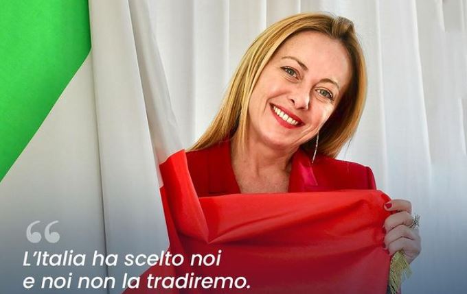 Giorgia Meloni, leader Fdi