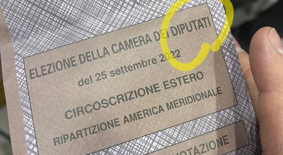 Voto all'estero, scrutinio Sudamerica: una delle schede incriminate