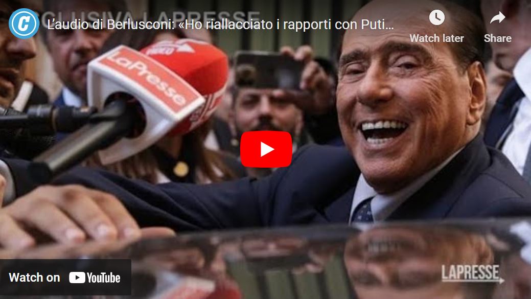 Audio di Berlusconi rubati, il caso continua a far discutere