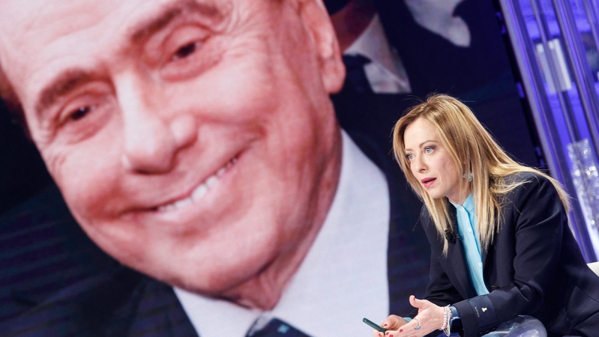 Meloni - Berlusconi