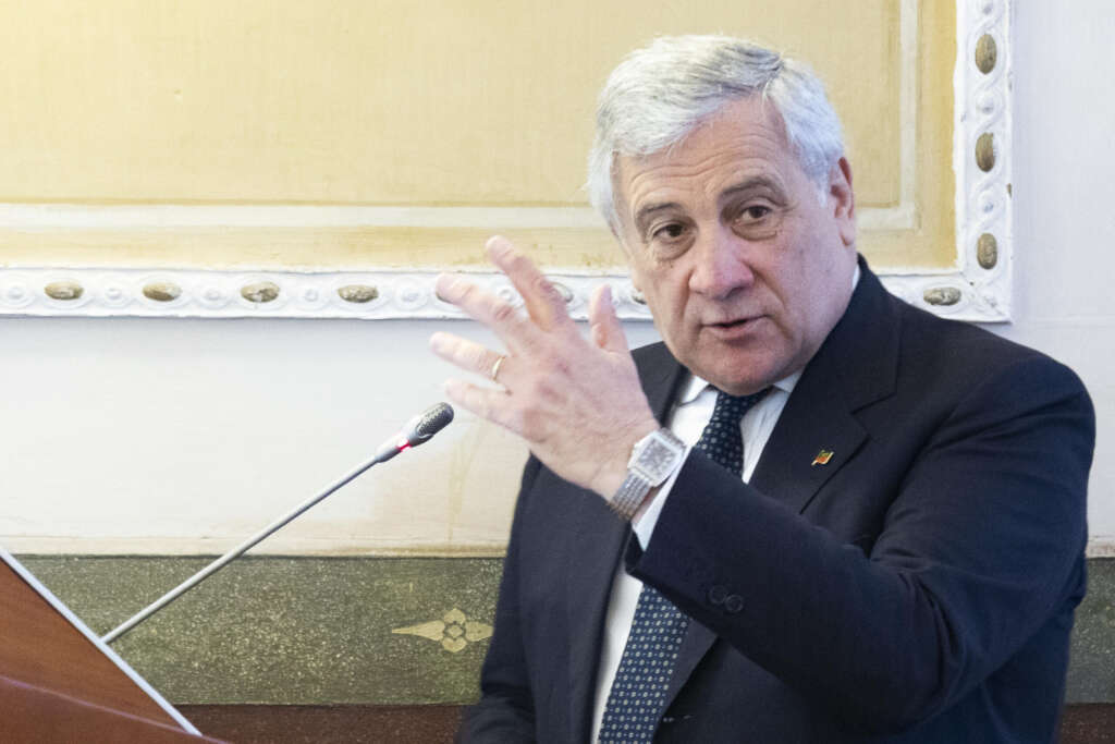 Antonio Tajani, ministro degli Esteri