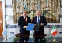 Oggi alla Farnesina firma del Memorandum sul Dialogo Politico con il Ministro degli Affari Esteri del Guatemala, Mario Adolfo Búcaro Flores