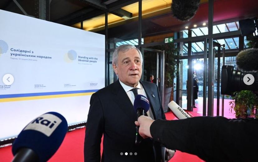Antonio Tajani, ministro degli Esteri
